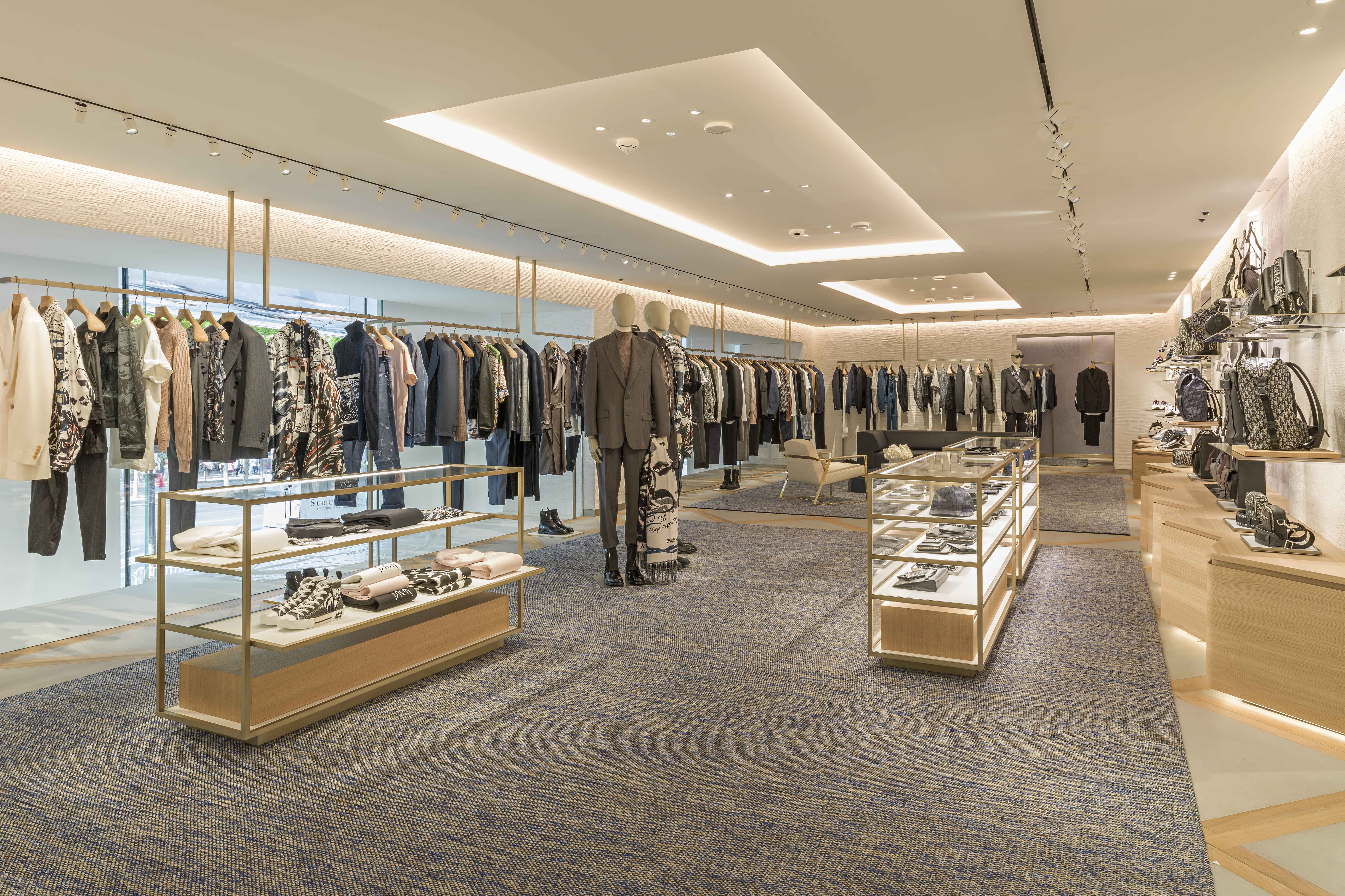 Dior Opens New Boutique In Paris At Champs-Elysees