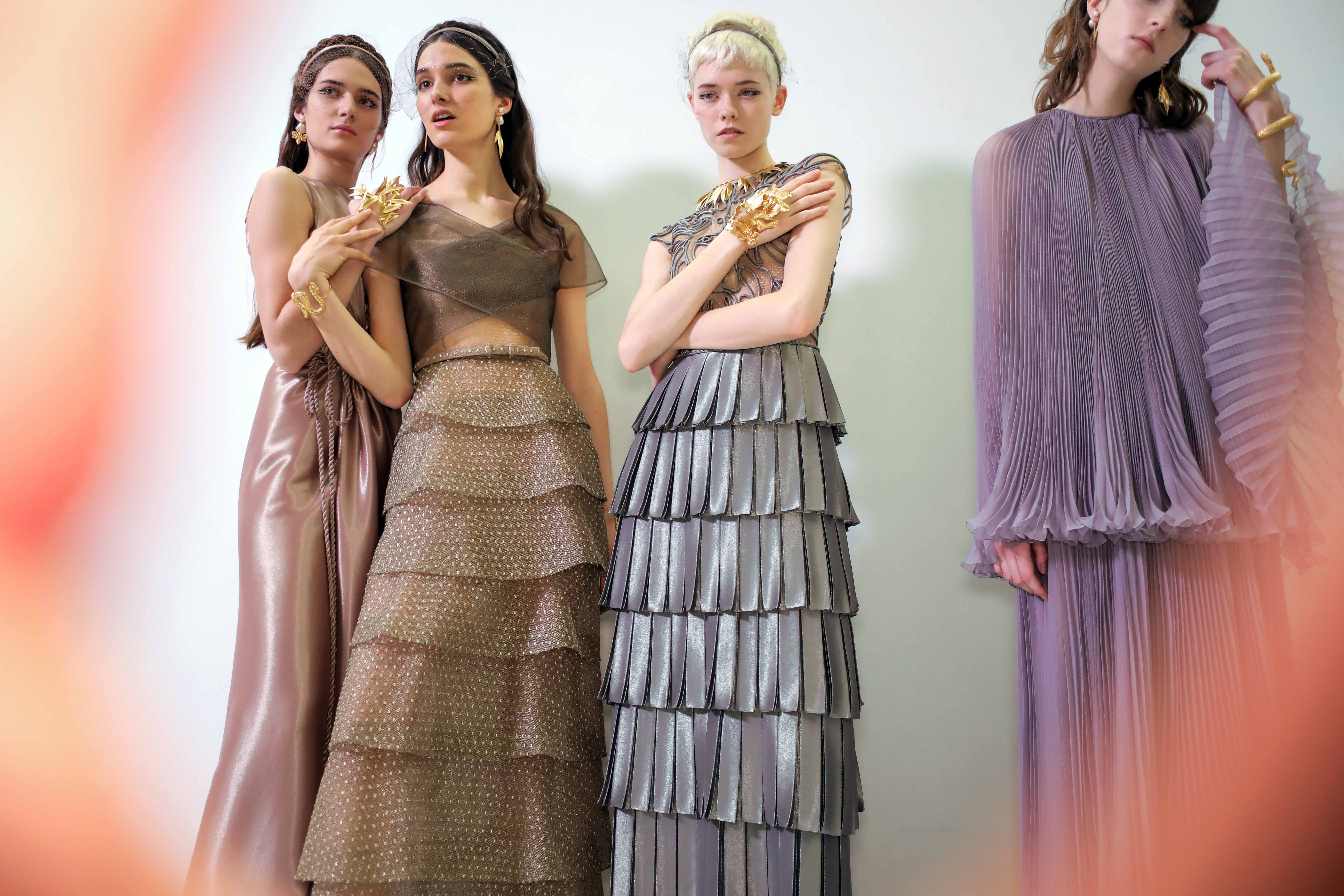 In Pictures behind the scenes at Christian Dior