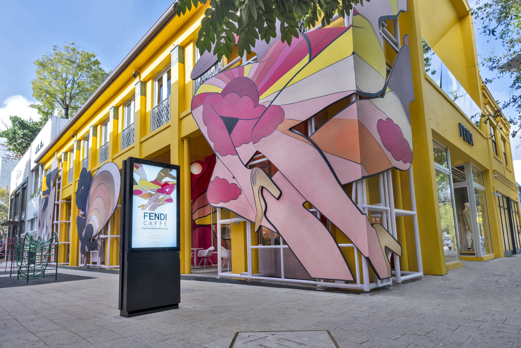 Fendi Celebrates New Spring/Summer 2022 Collection at the Fendi Caffe and  Pop Up in Miami - V Magazine
