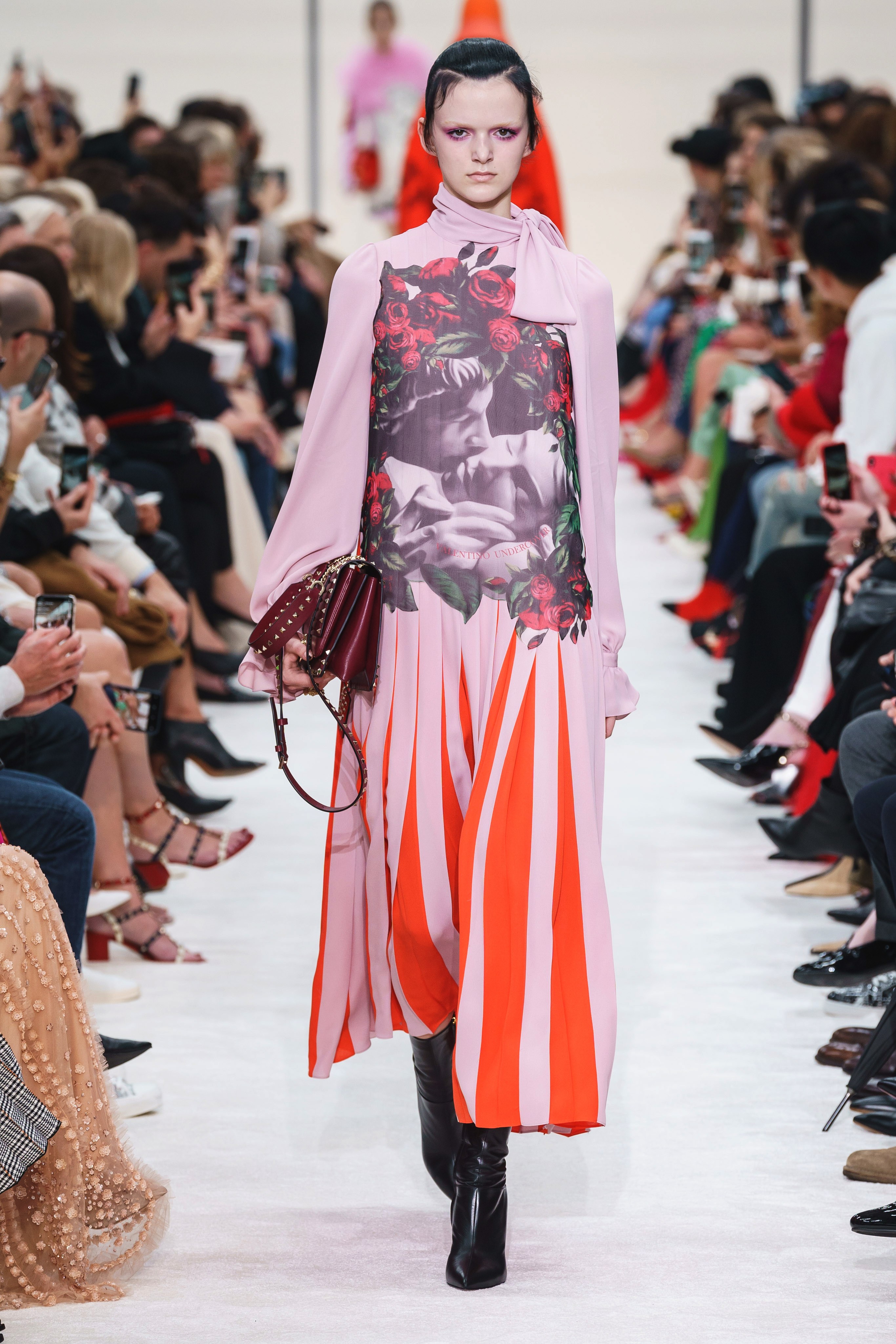 In the Valentino Show in the City of Love, Everyone Scores a Rose - V ...