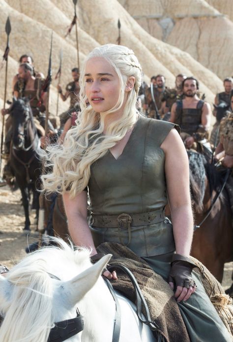 Daenerys leads her liberated army to Westeros in Season 6. 