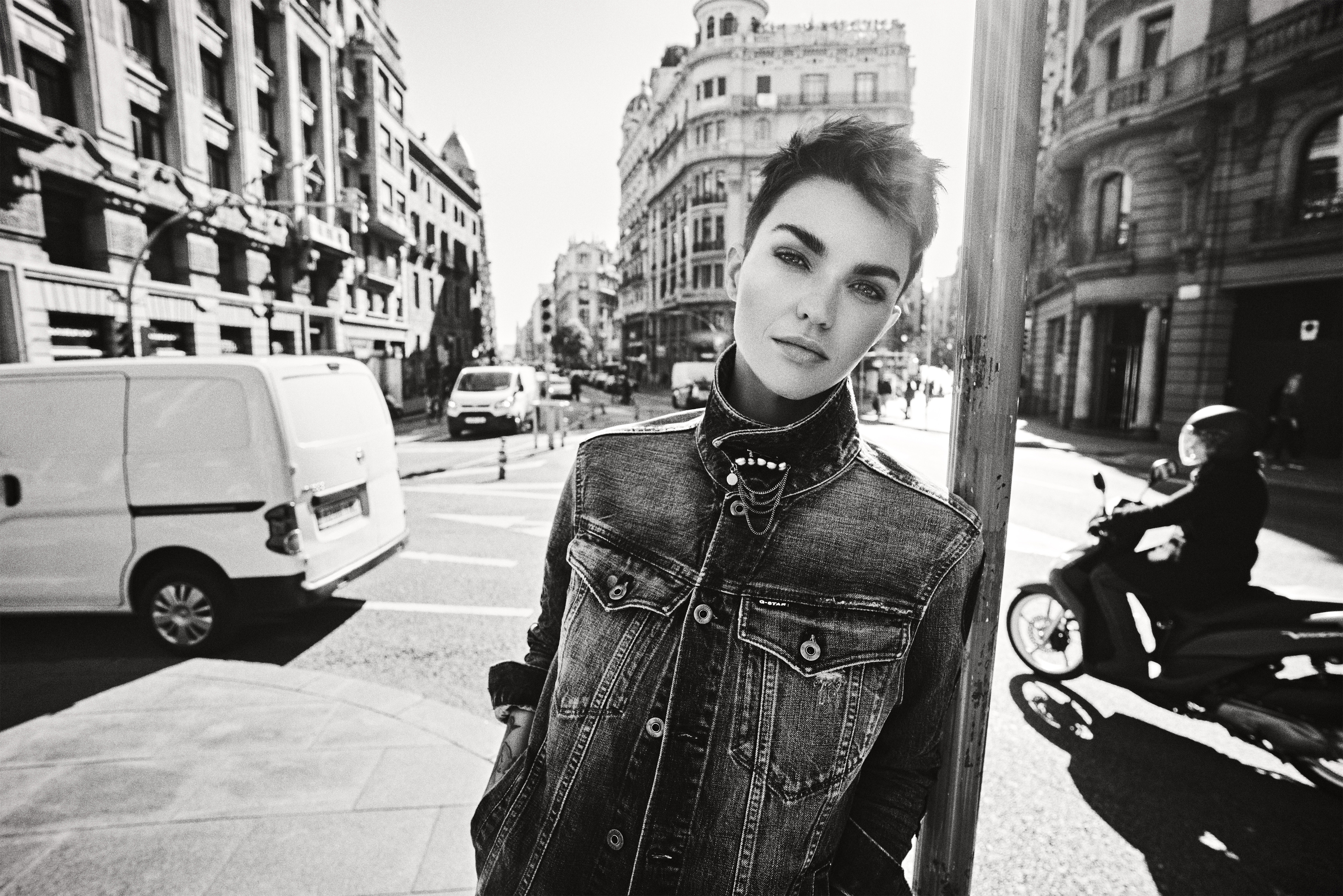 Ruby Rose “Owns it” for G-Star Raw - V 