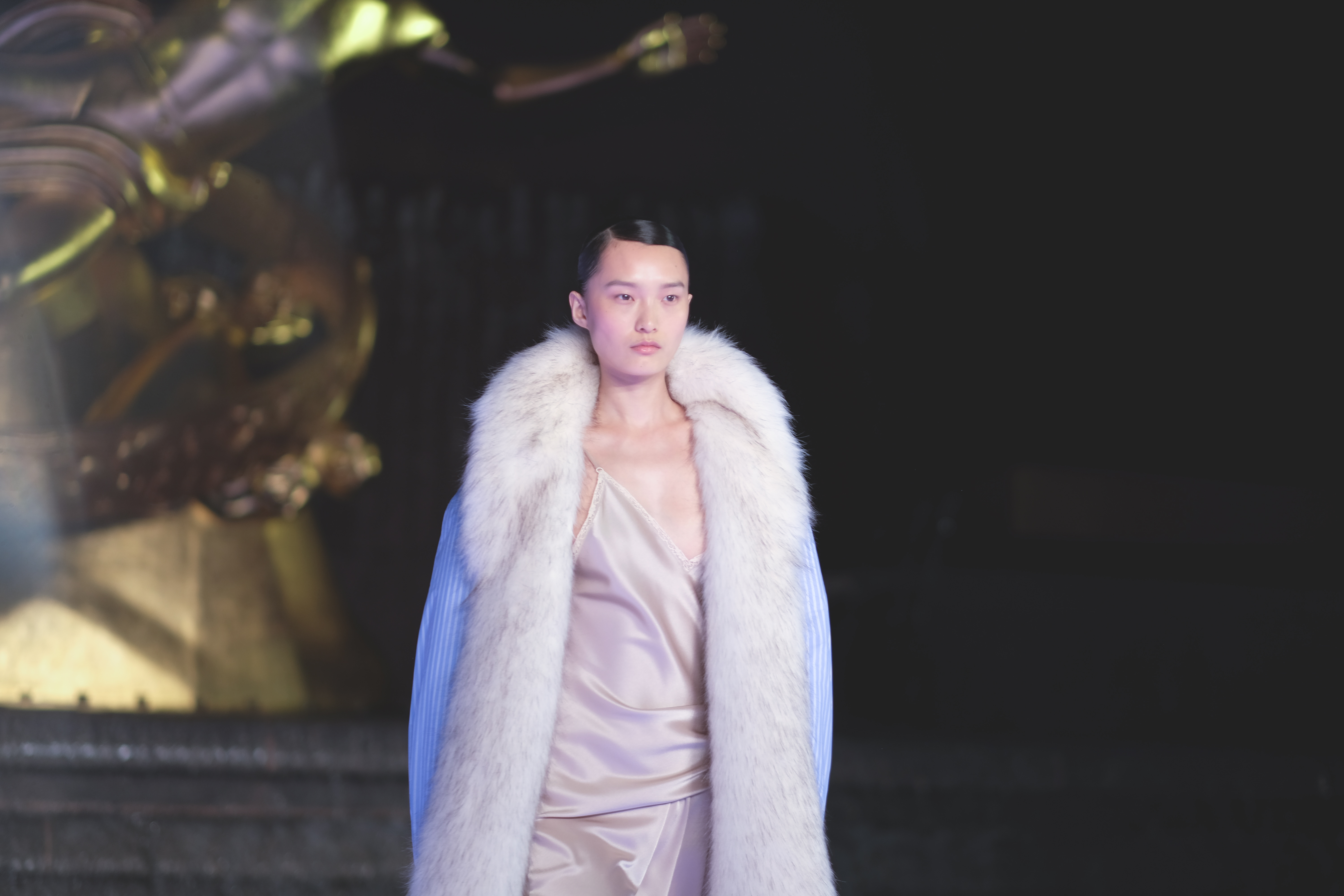 Runway and BTS Alexander Wang Collection 1 2020