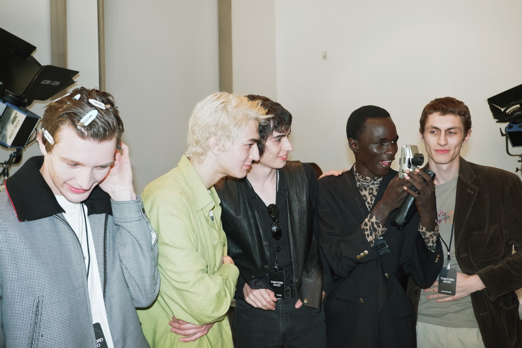 V Exclusive: Backstage at TOM FORD Fall/Winter 2020 Show - V Magazine