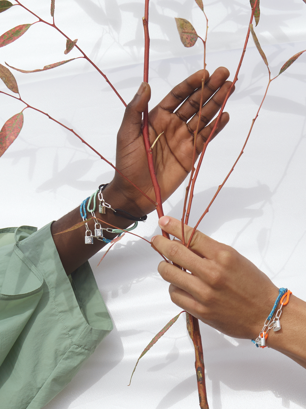 Louis Vuitton release Silver Lockit Fluo bracelets in aid of UNICEF - The  Glass Magazine
