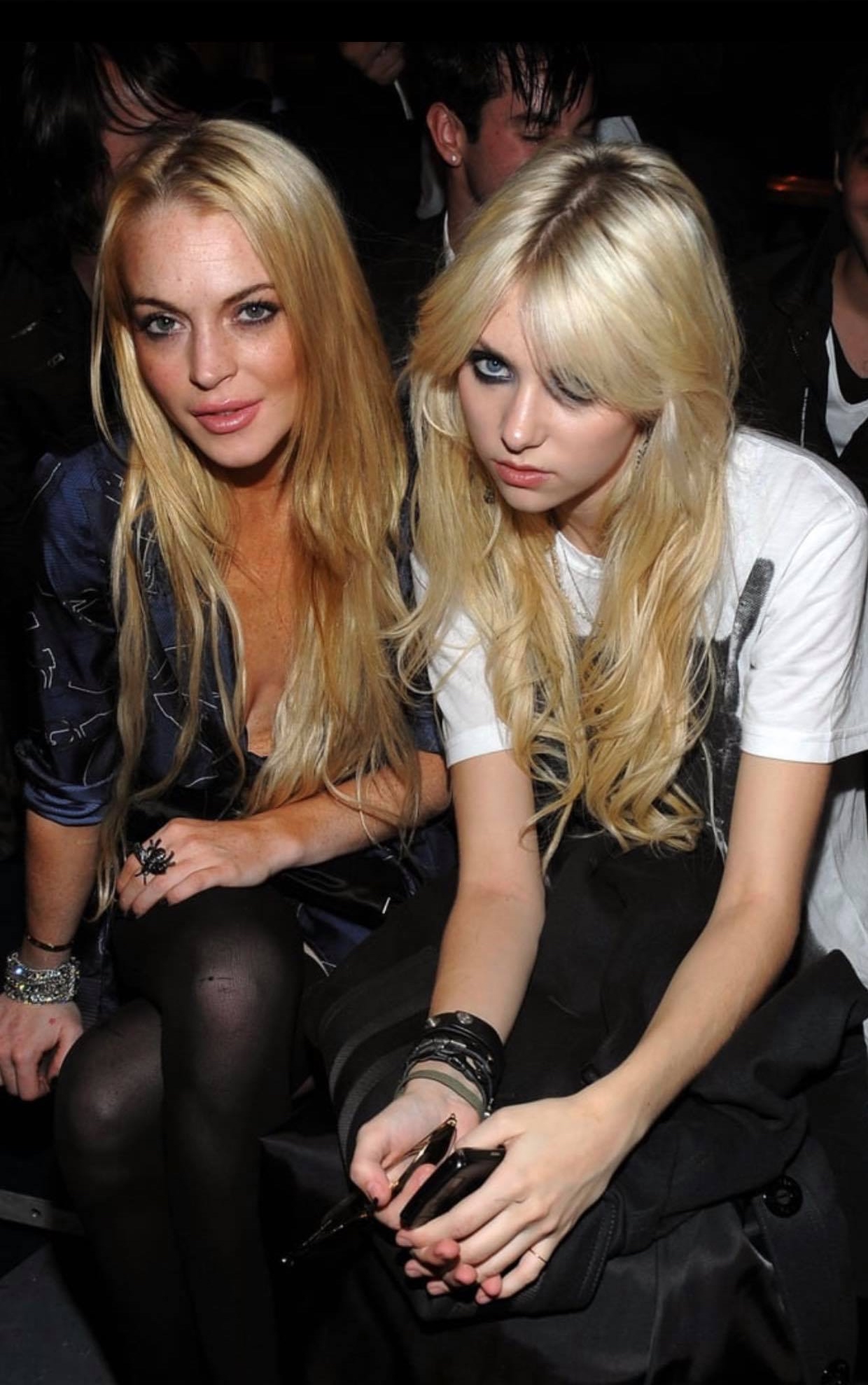 LiLo and Taylor Momsen at G-Star RAW