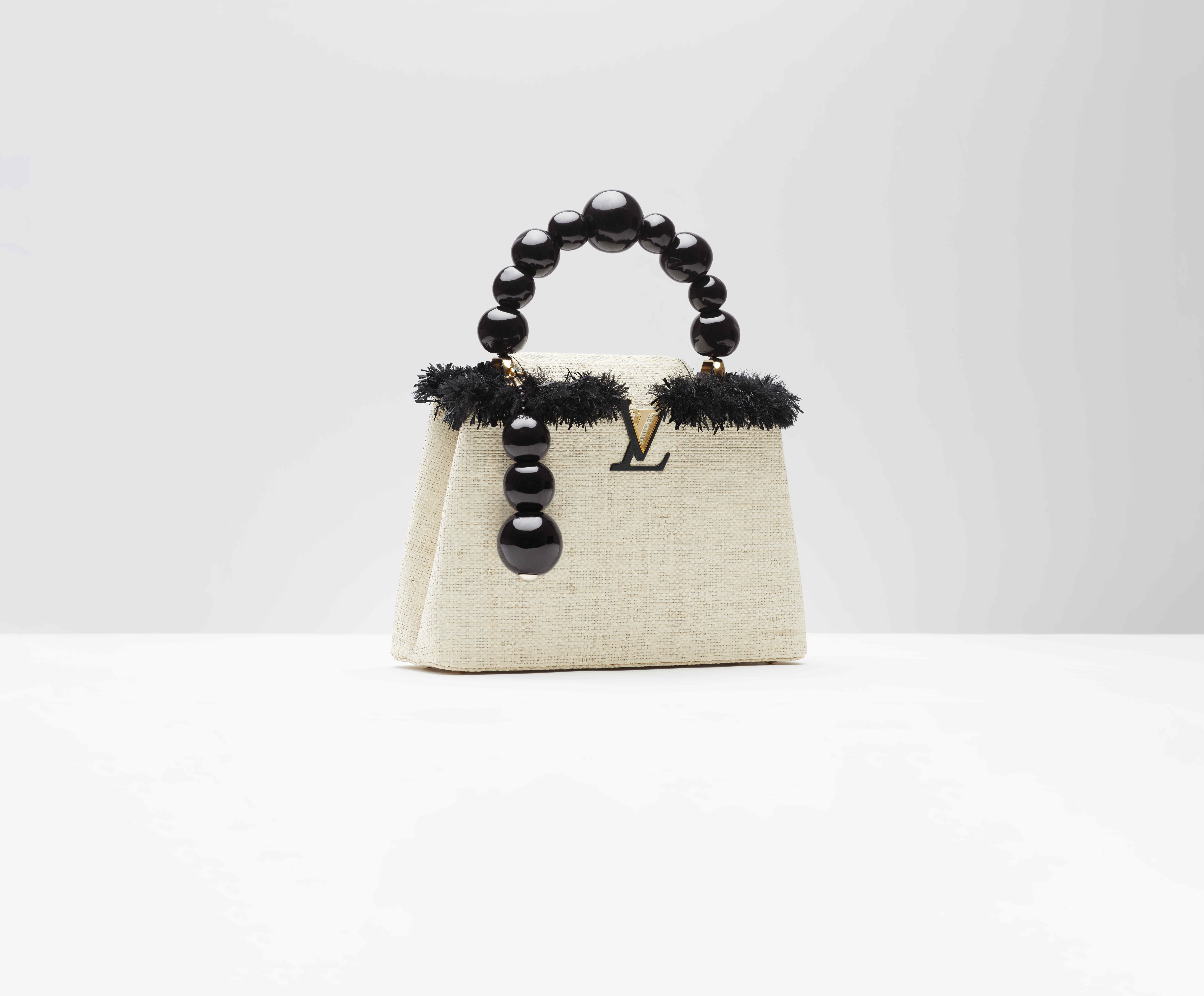 Artist Henry Taylor Reimagines Louis Vuitton's Capucines Bag - MOJEH