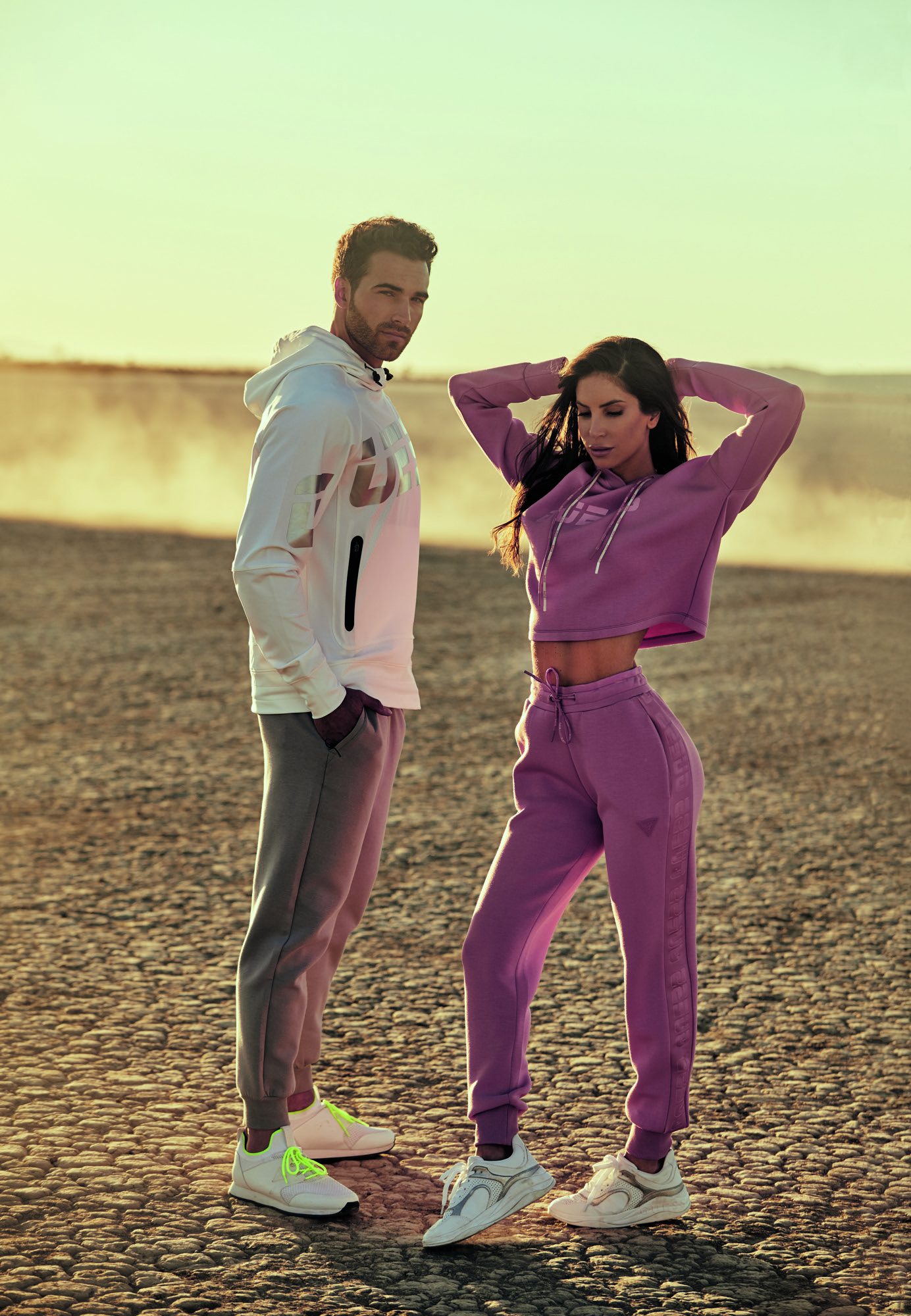 JEN SELTER STARS AS THE NEW FACE OF GUESS ACTIVEWEAR