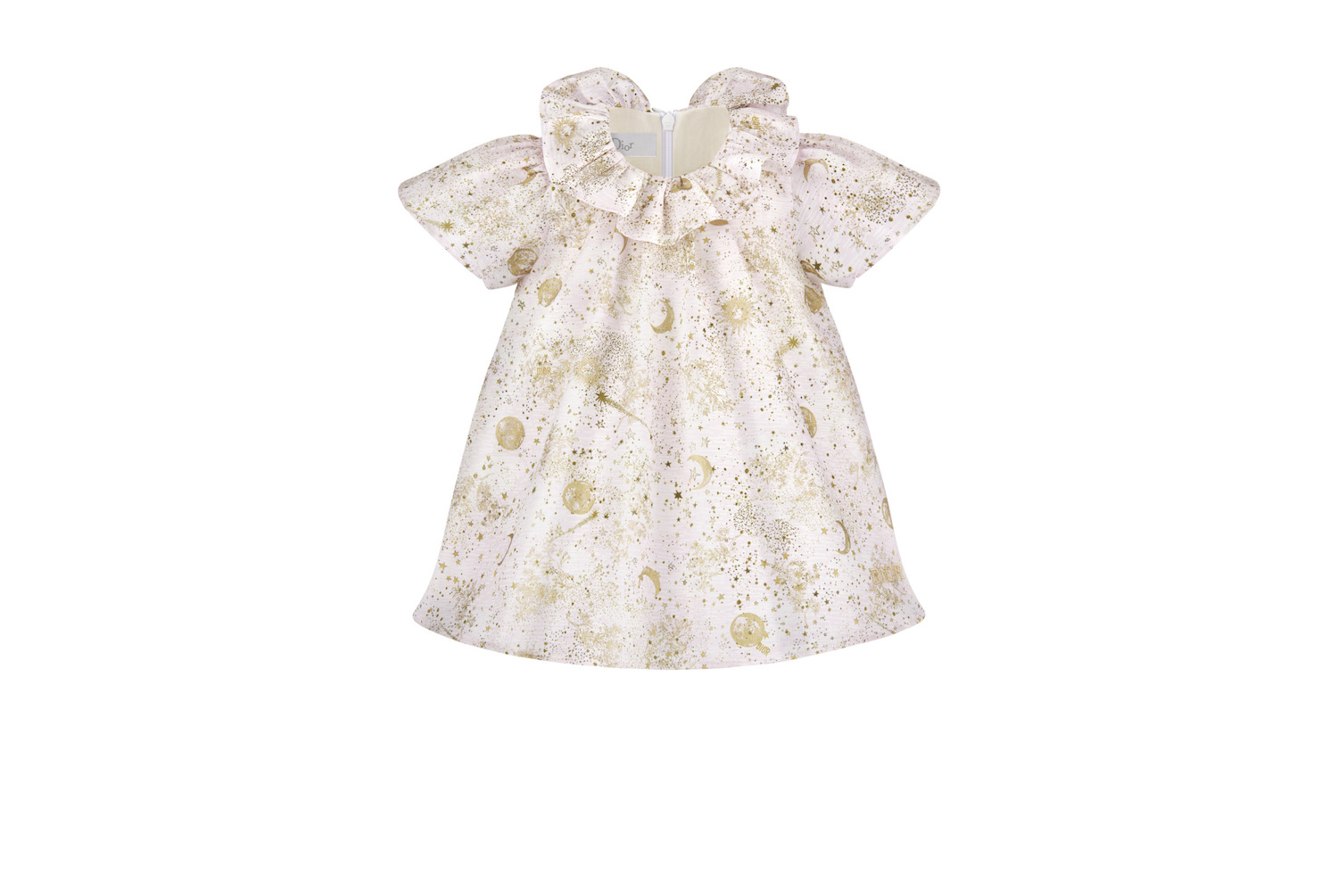  Baby Dior newborn girl's dress. Image courtesy of Dior.