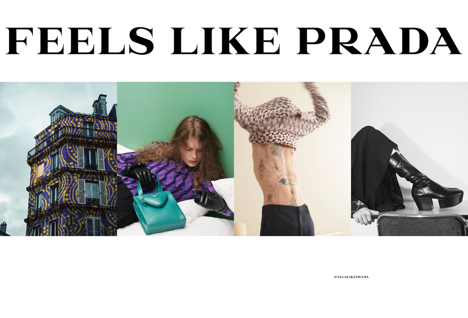 Prada Debuts New Advertising Campaign Inviting You to 