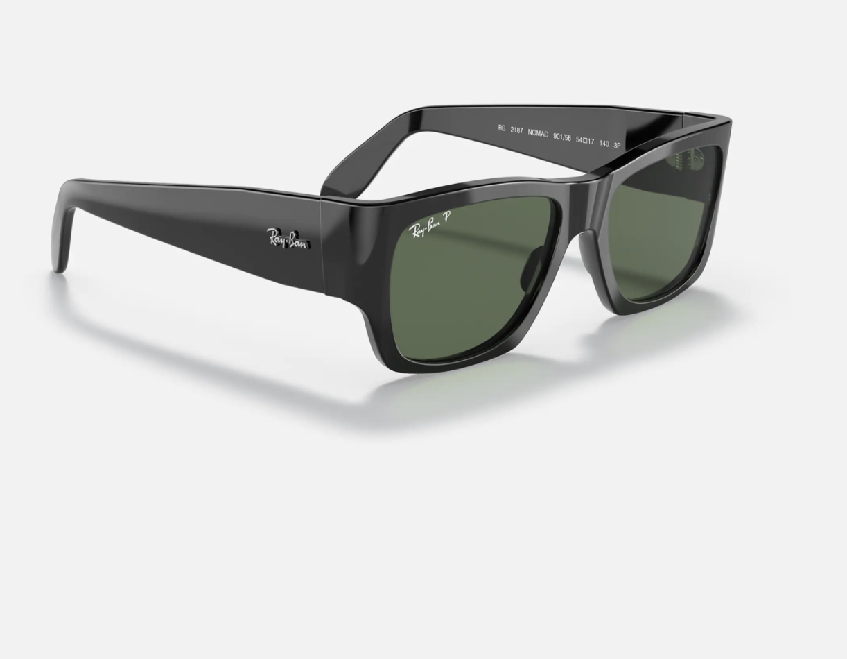  Ray Ban Nomad frames in black
