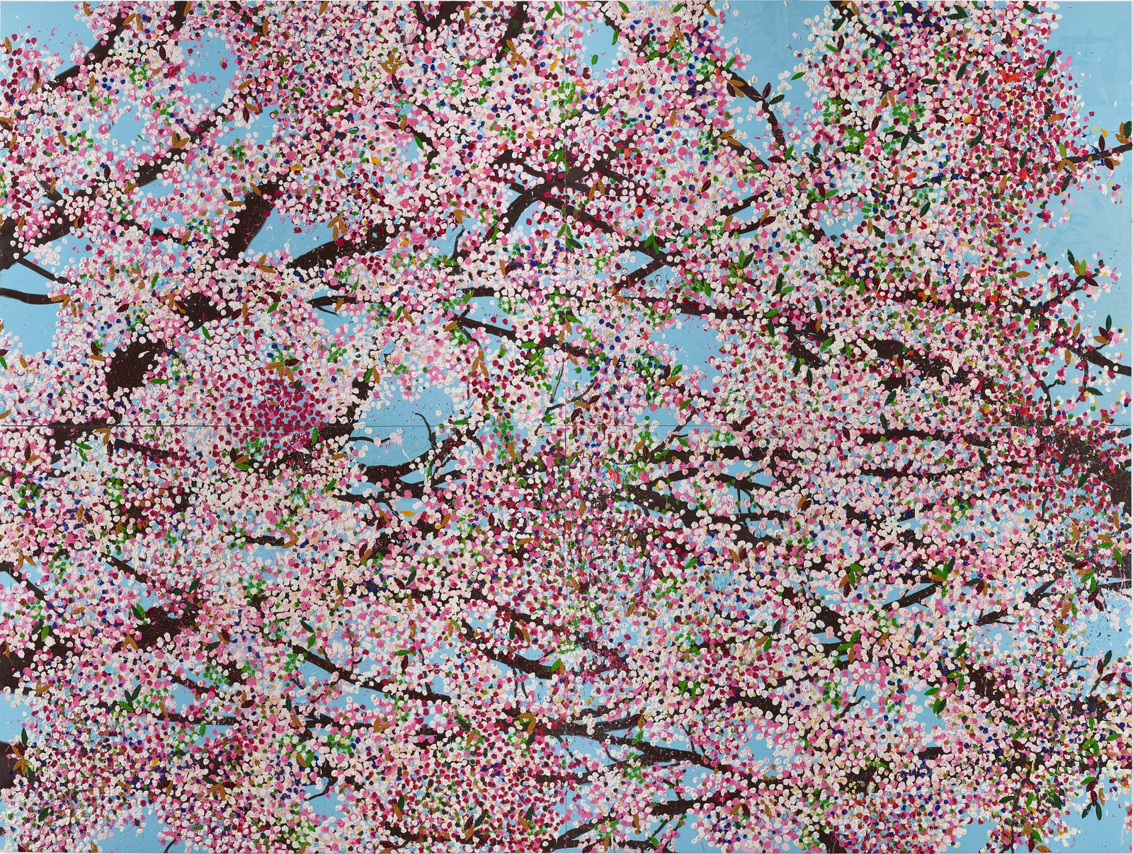Damien Hirst s Cherry Blossoms Bloom At Cartier Fondation V Magazine
