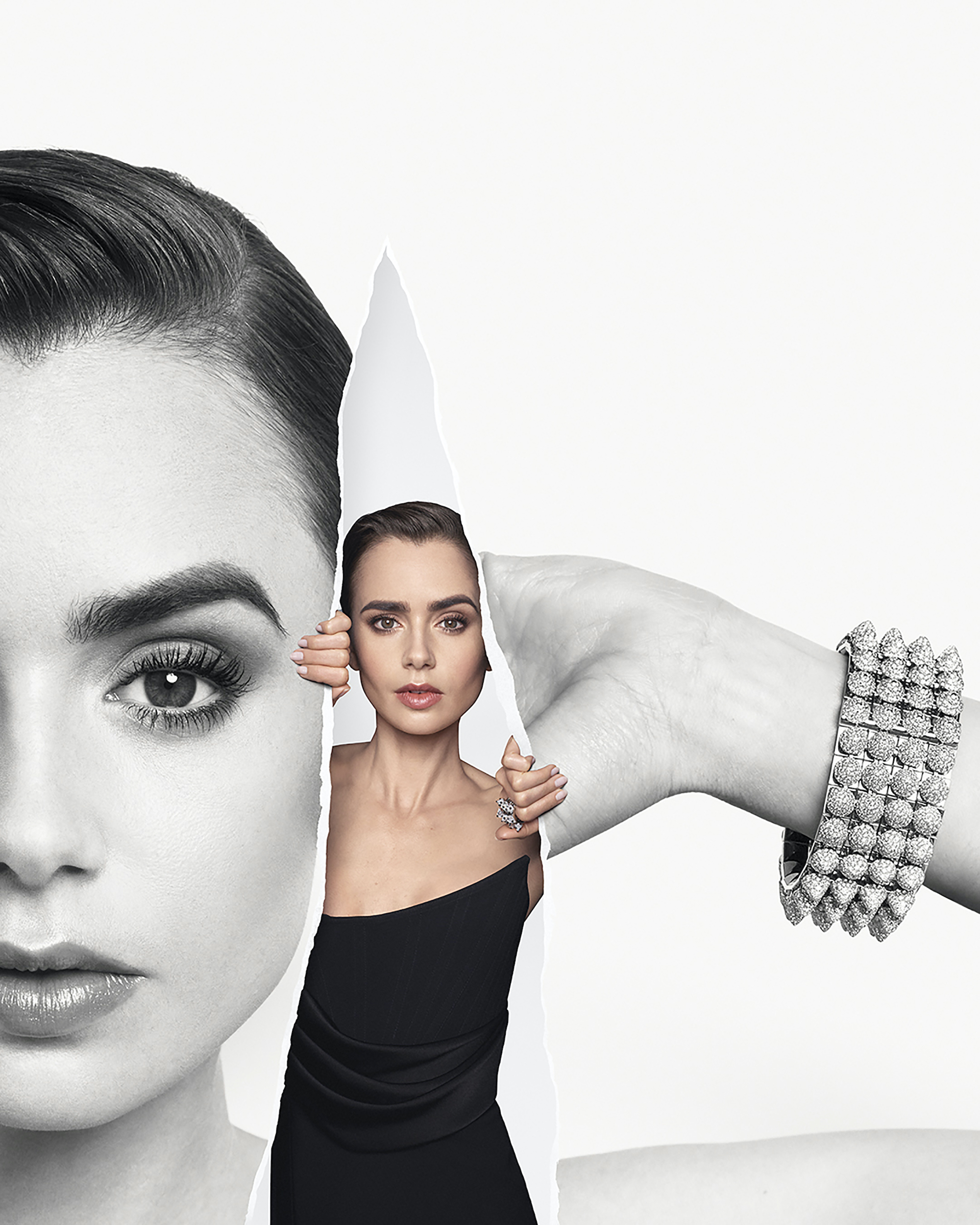 Lily Collins | Courtesy of Cartier