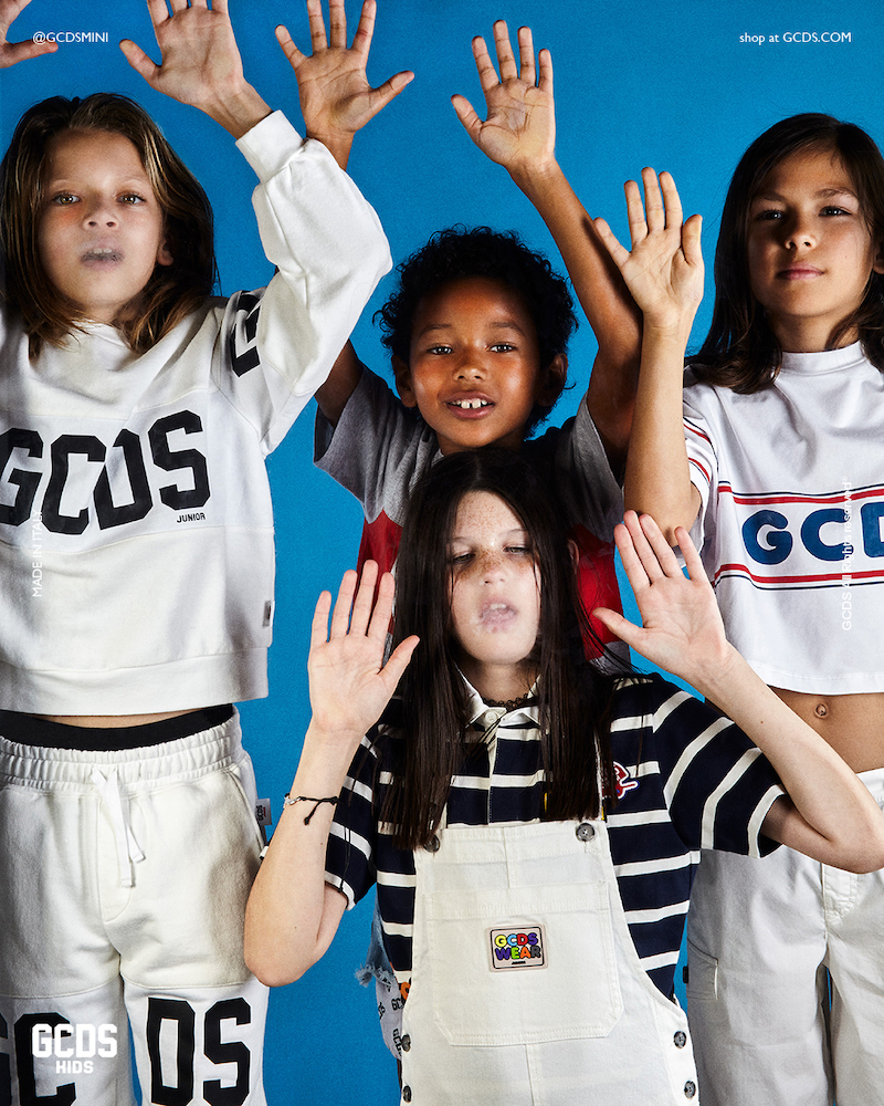 Looks from the GCDS Spring Summer 2022 Kid's Collection.