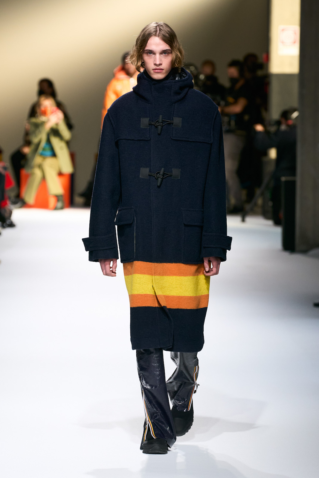  A look from the K-Way FW 22 collection.