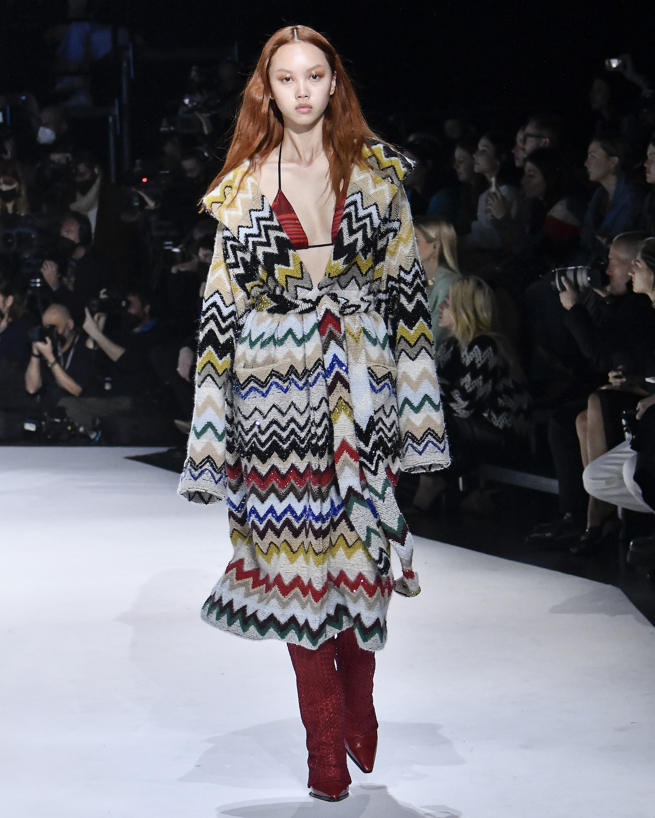  A look from Missoni's Fall 2022 show.