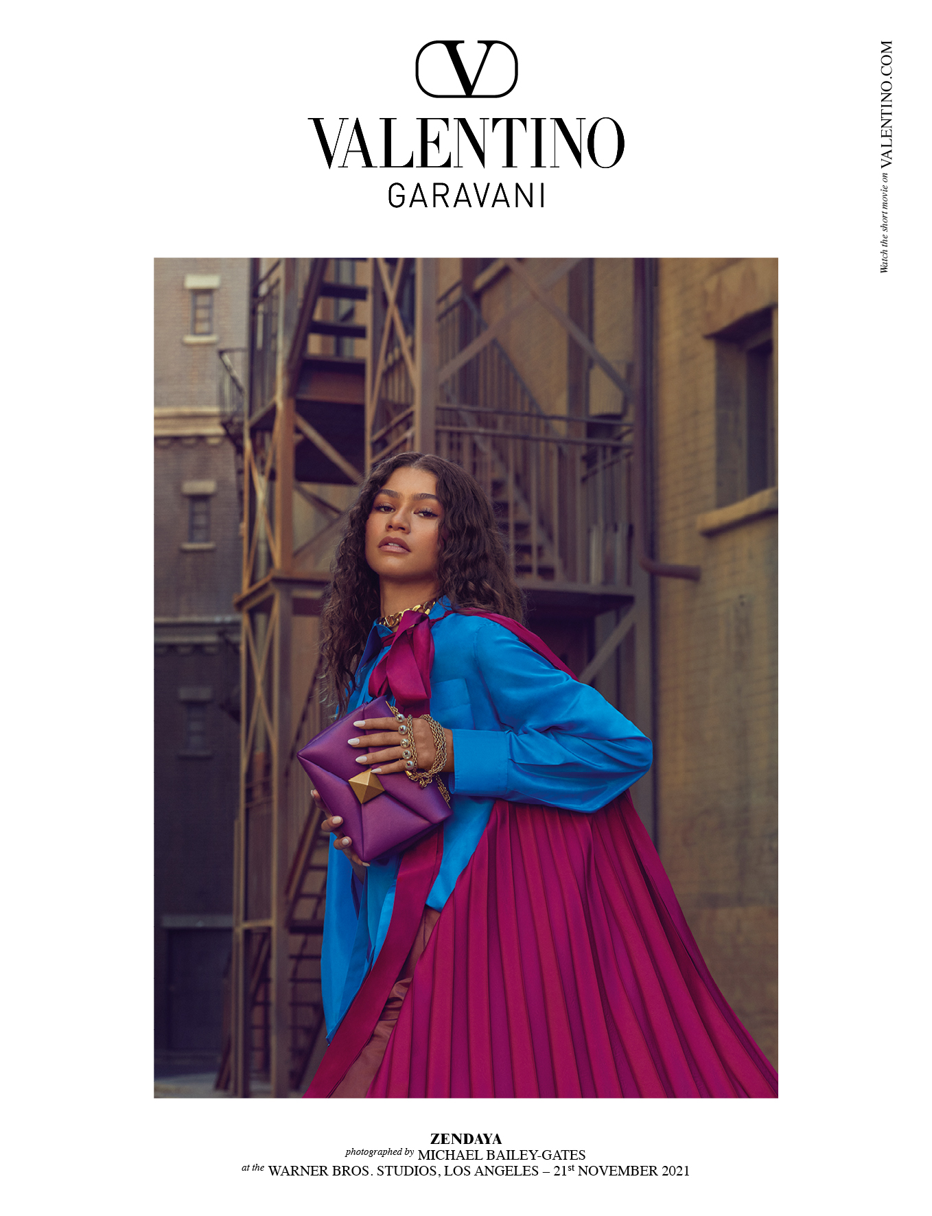Zendaya Stars in Valentino Rendez-Vous Spring/Summer 2022 Advertising  Campaign - V Magazine