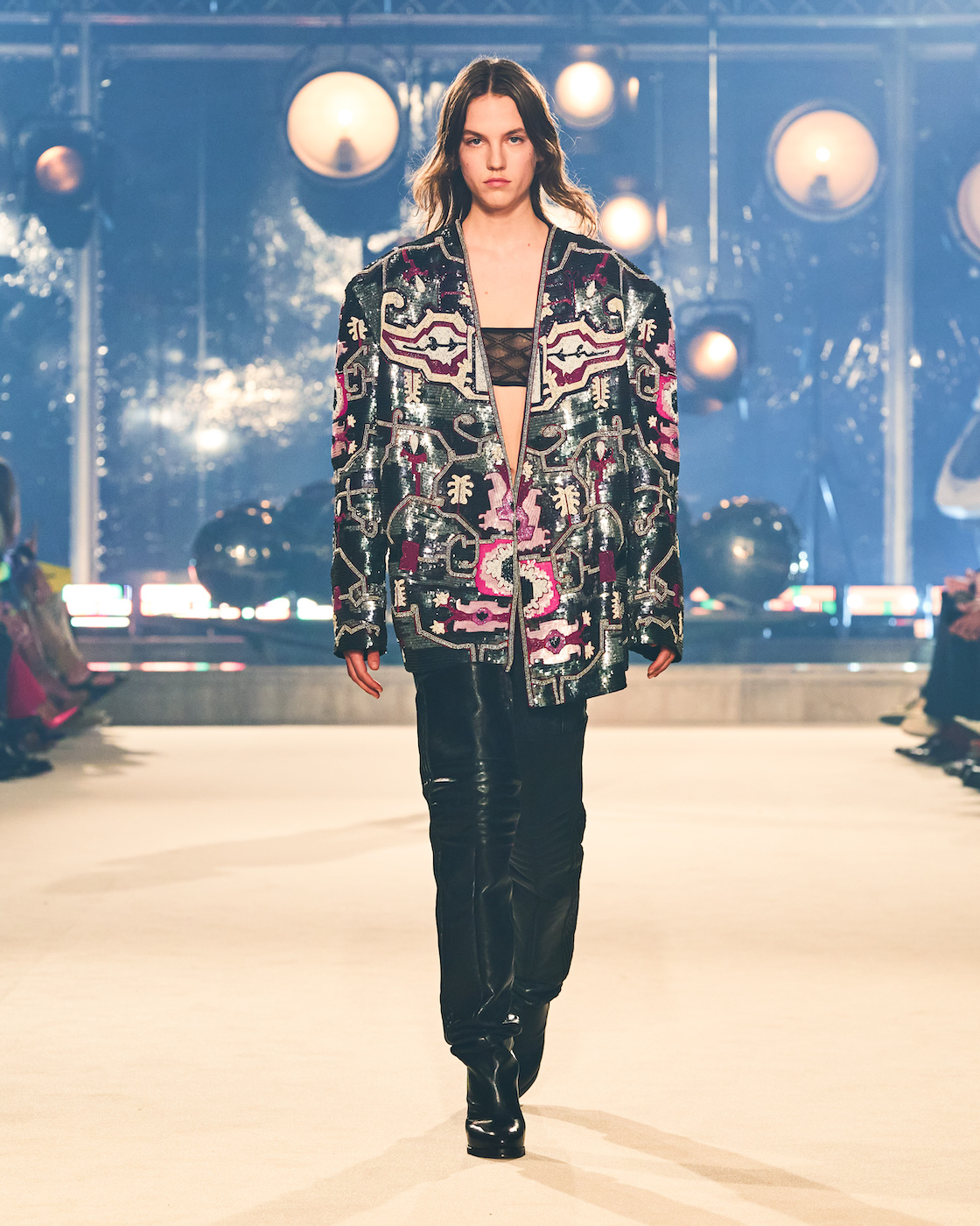  A look from Isabel Marant's Fall 2022 show.