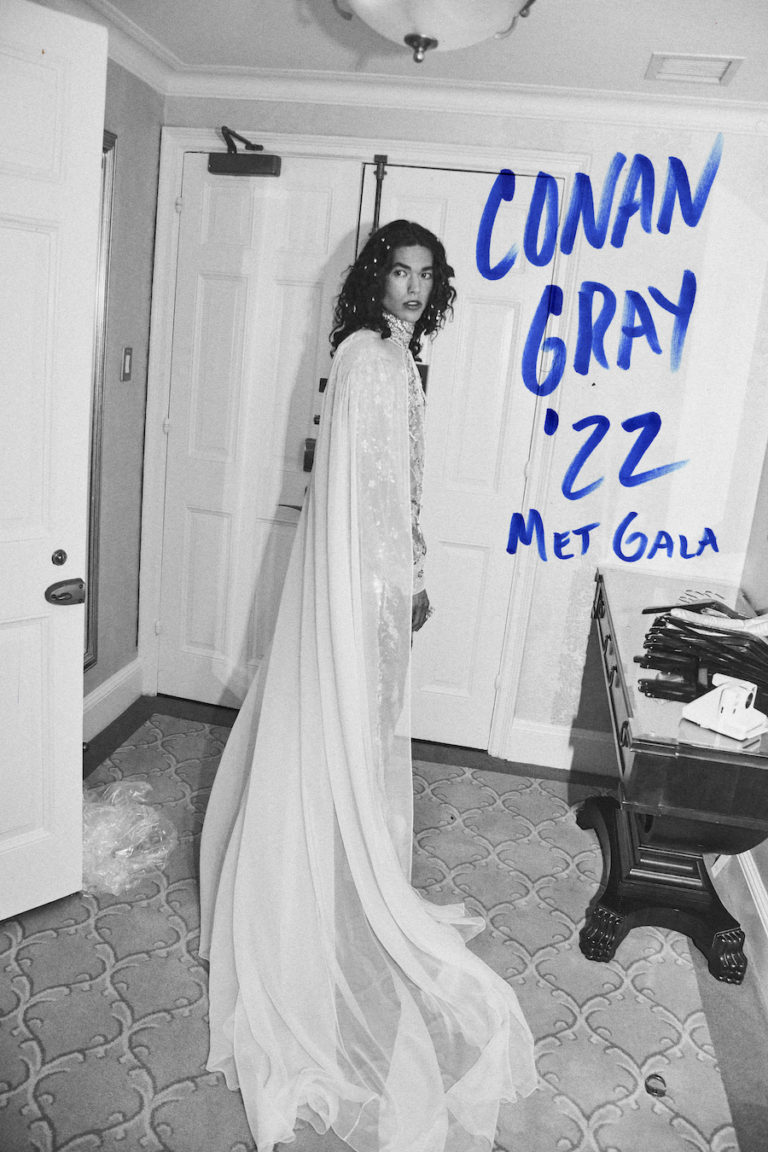 Conan Gray Gets Ready for the Met Gala V Magazine