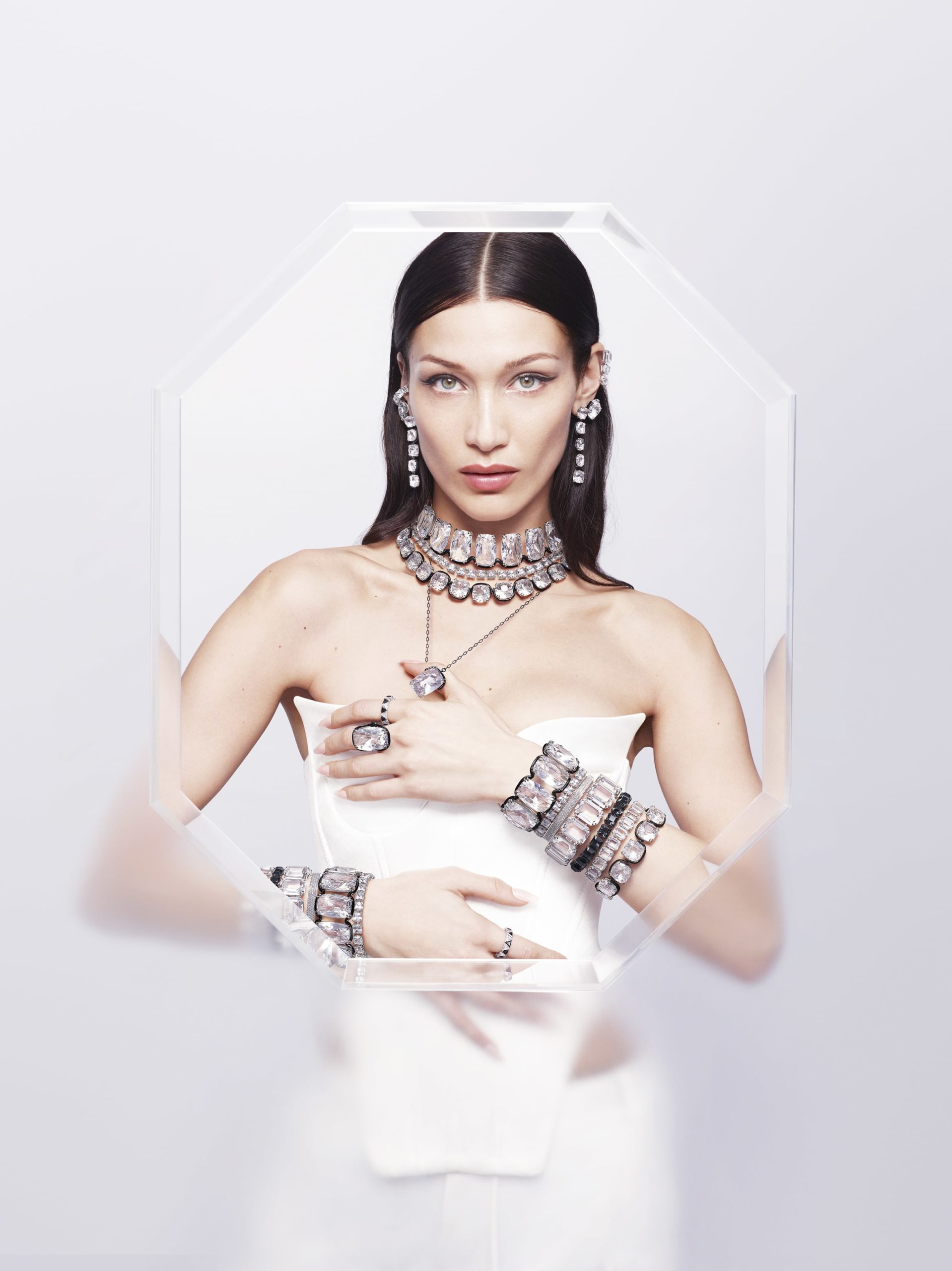 Bella Hadid Is The Take care of Of Swarovski’s Most present Advertising marketing campaign