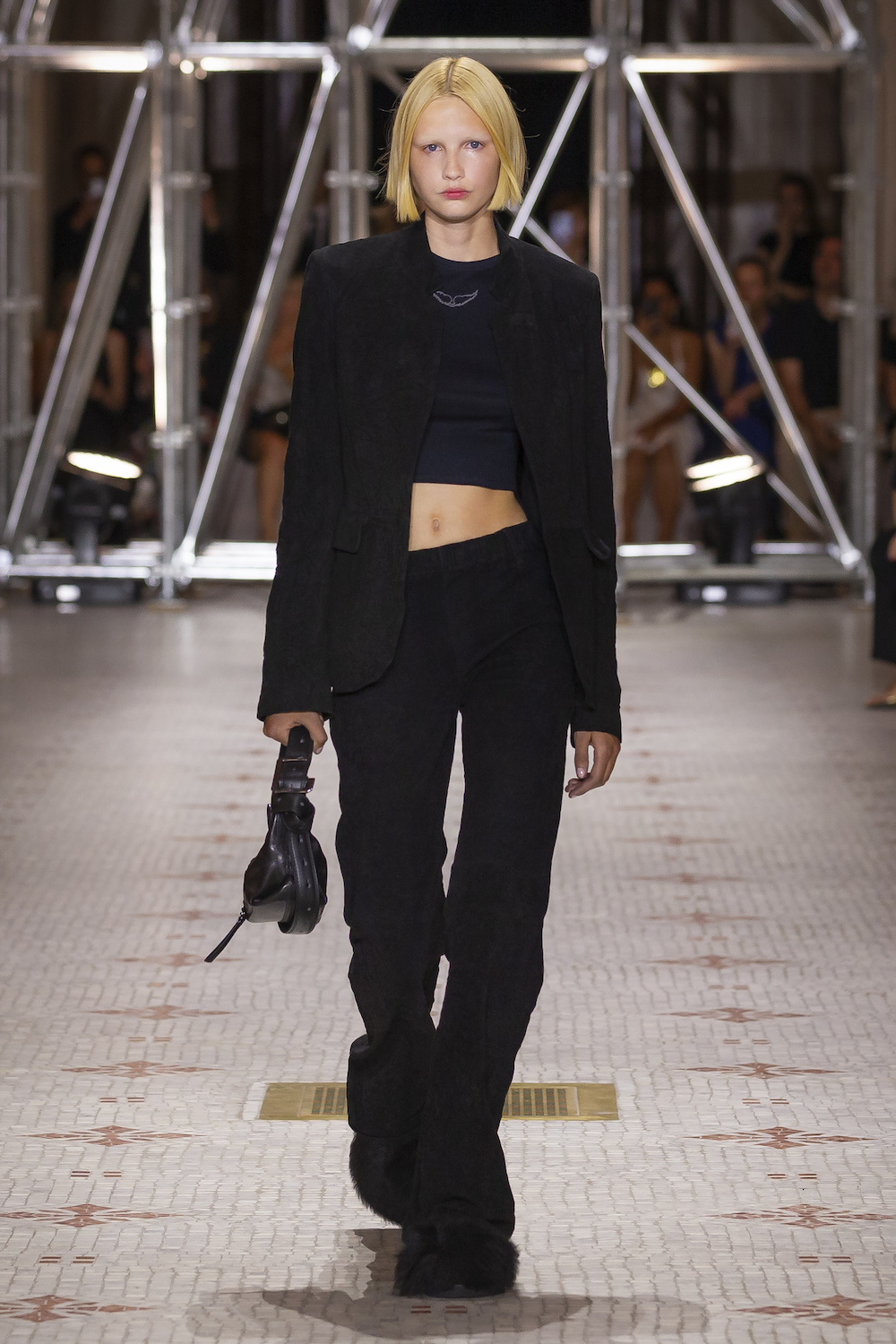  A look from the Zadig & Voltaire FW 22 show.