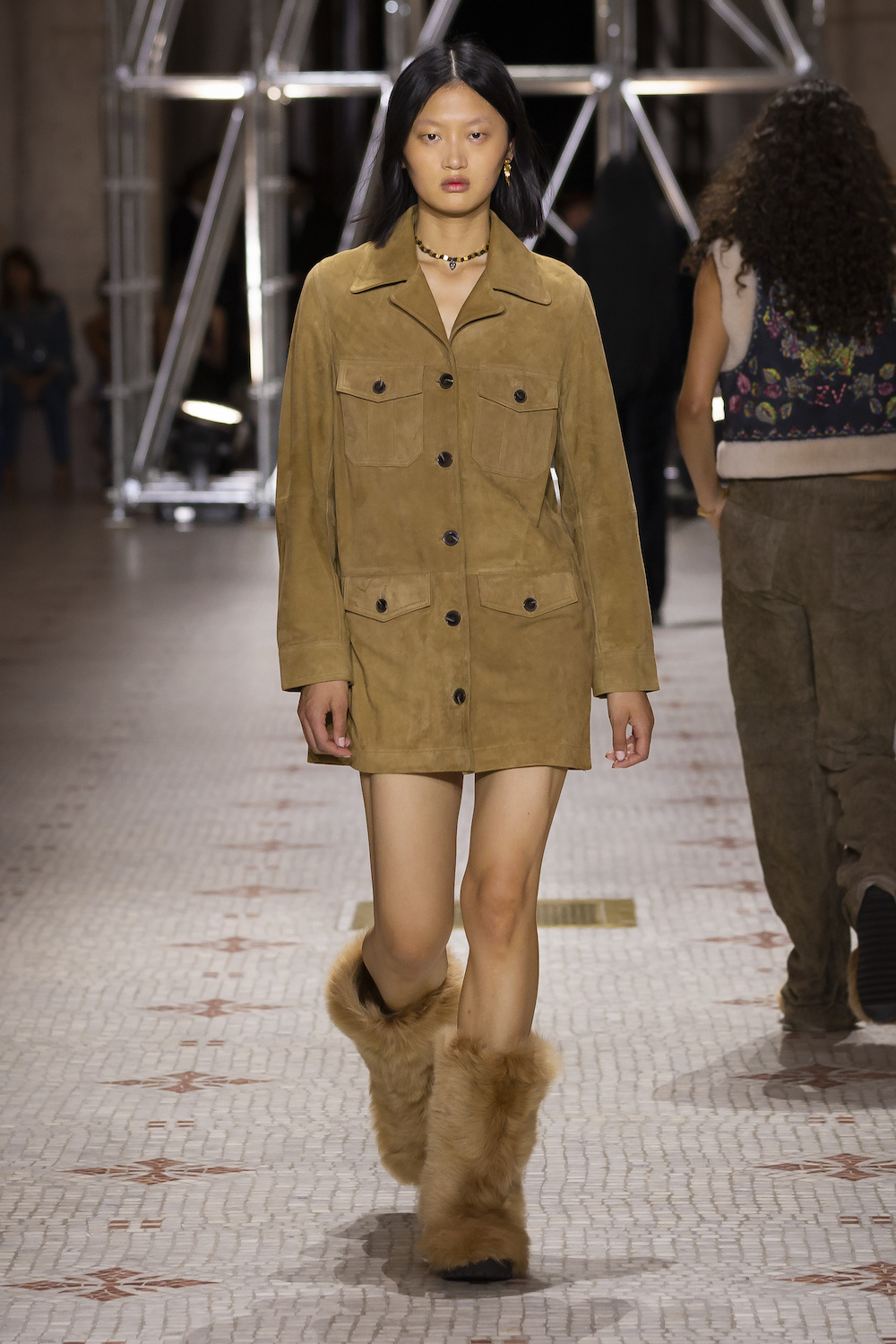  A look from the Zadig & Voltaire FW 22 show.