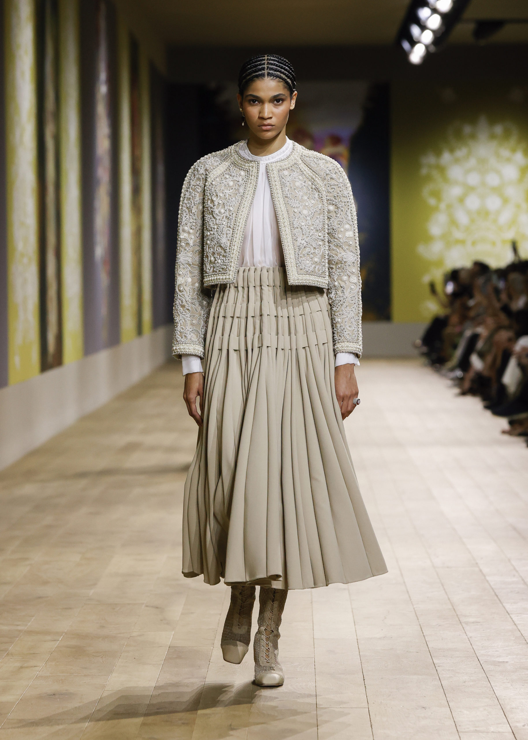 Christian Dior Fall 2023 Couture Fashion Show Set
