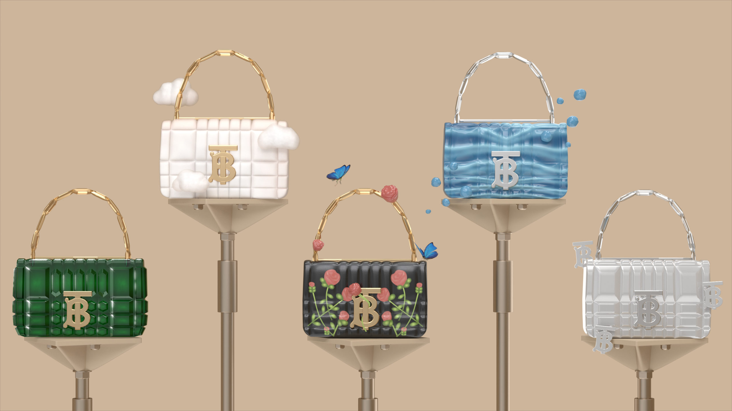 The Louis Vuitton summer collection brings a fresh and colorful
