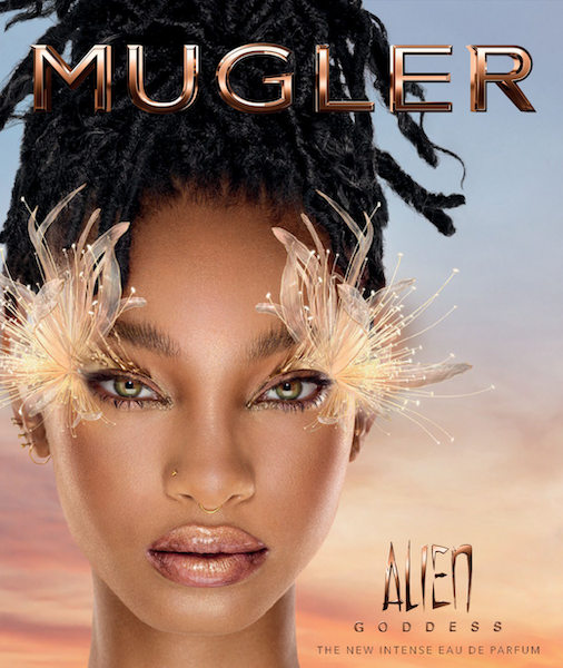 MUGLER Taps Willow Smith for Alien Goddess Intense Campaign