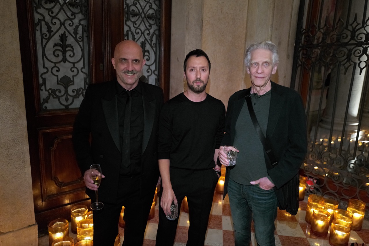  Gaspar Noé, Anthony Vaccarello and David Cronenberg