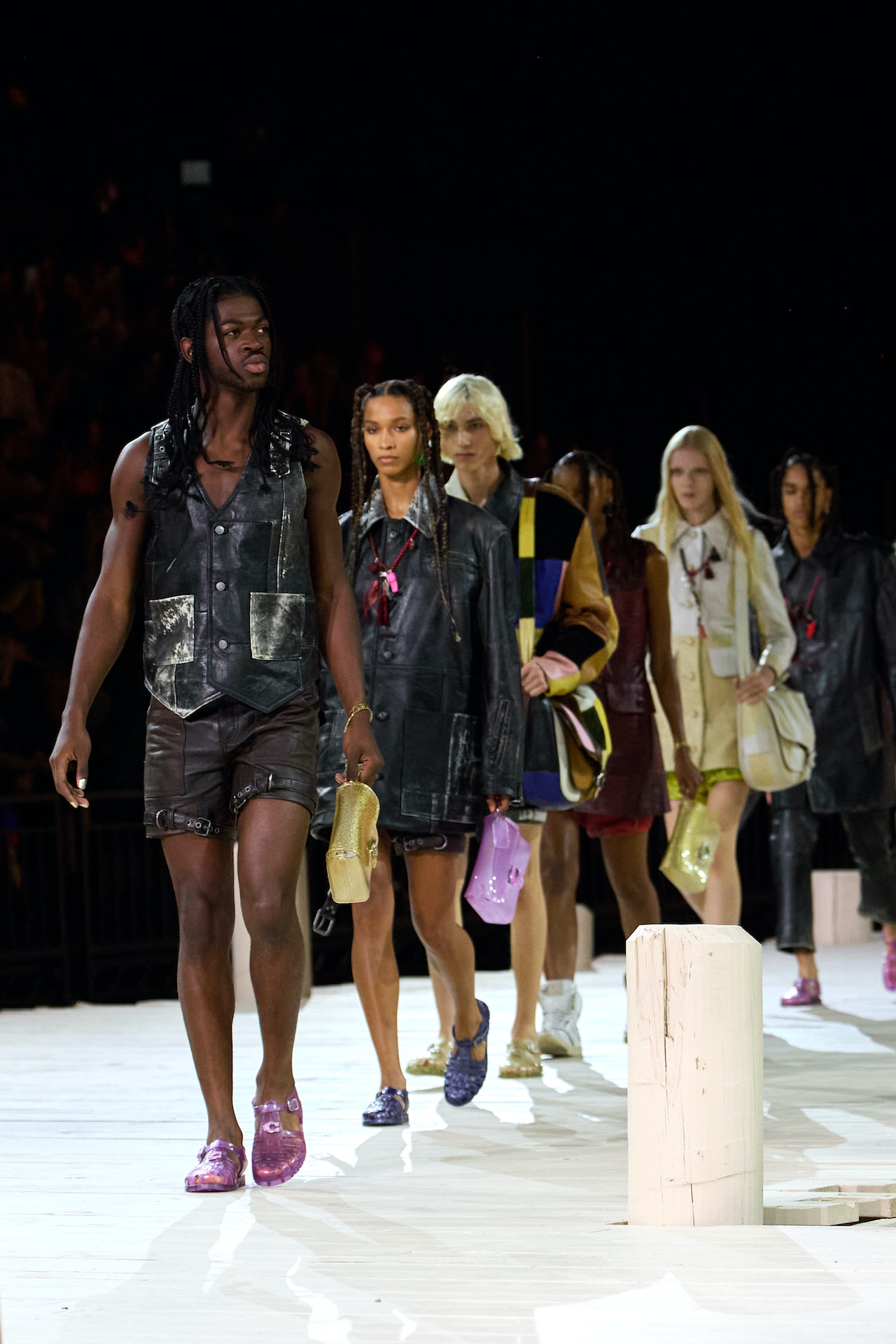 Louis Vuitton creates clothes for the modern elite, closing one of