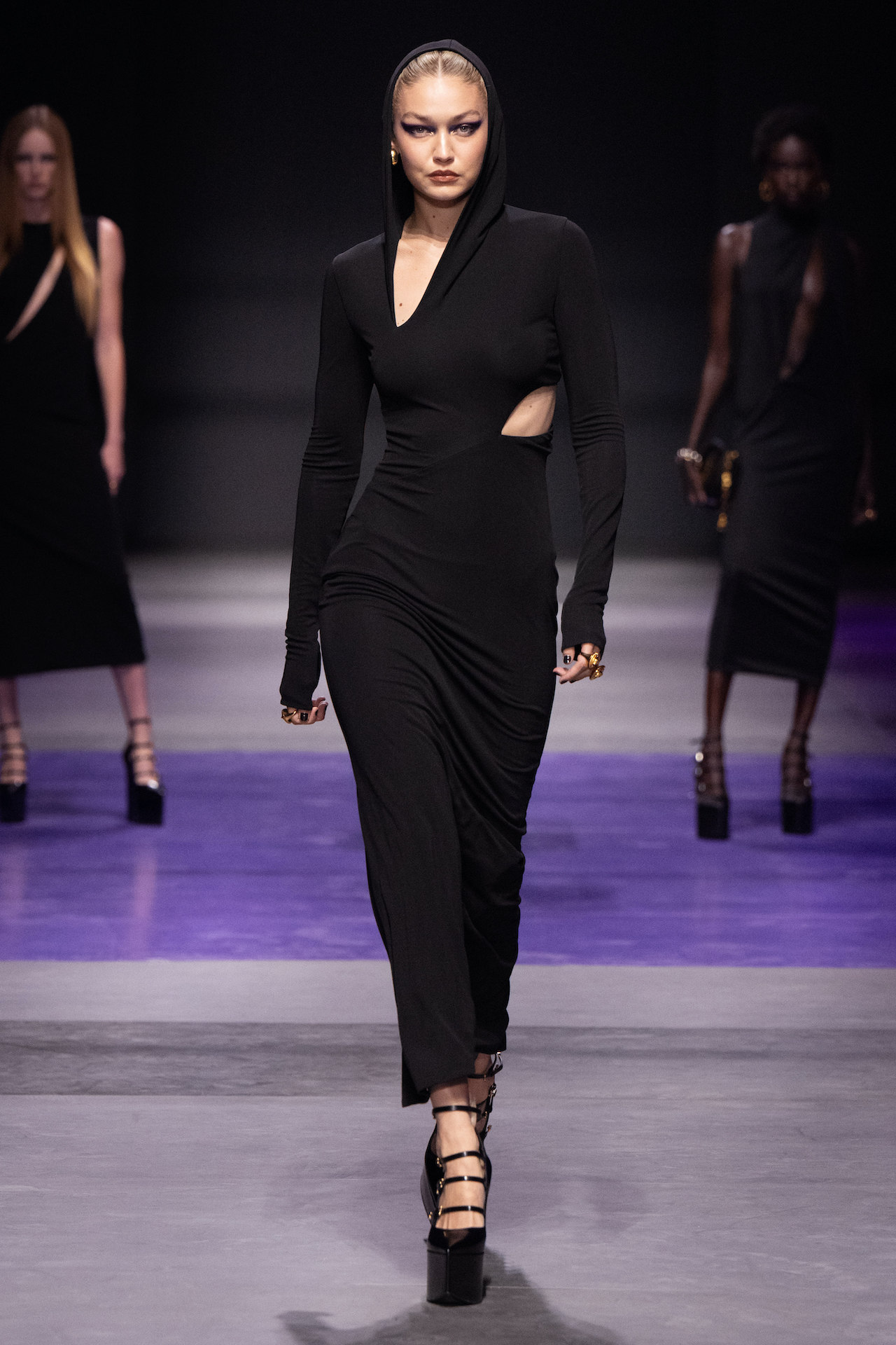 Gigi Hadid Returns to the Runway at Versace
