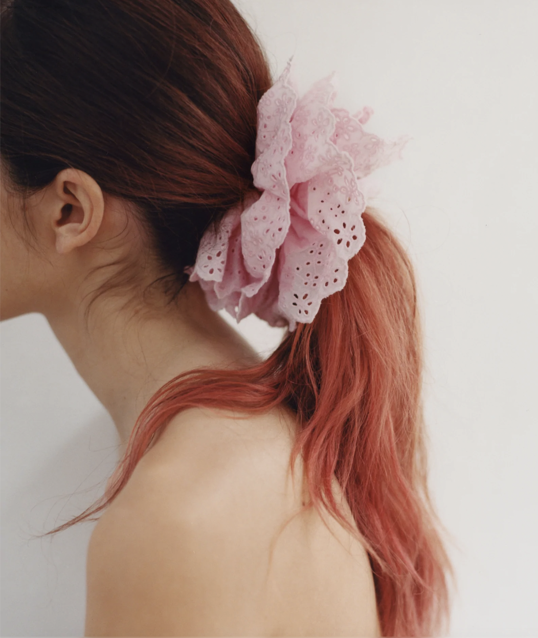 GUCCI Pink Ribbon Bow All Inclusive Handmade Hair Accessories mini