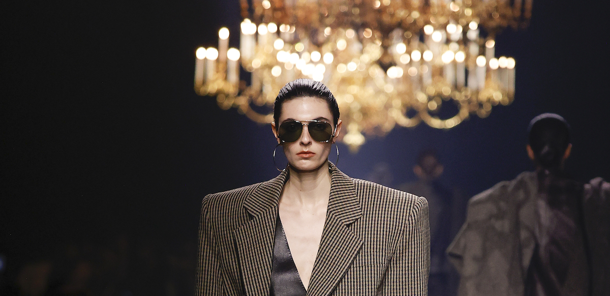 Anthony Vaccarello at his peak for his Saint Laurent fall-winter