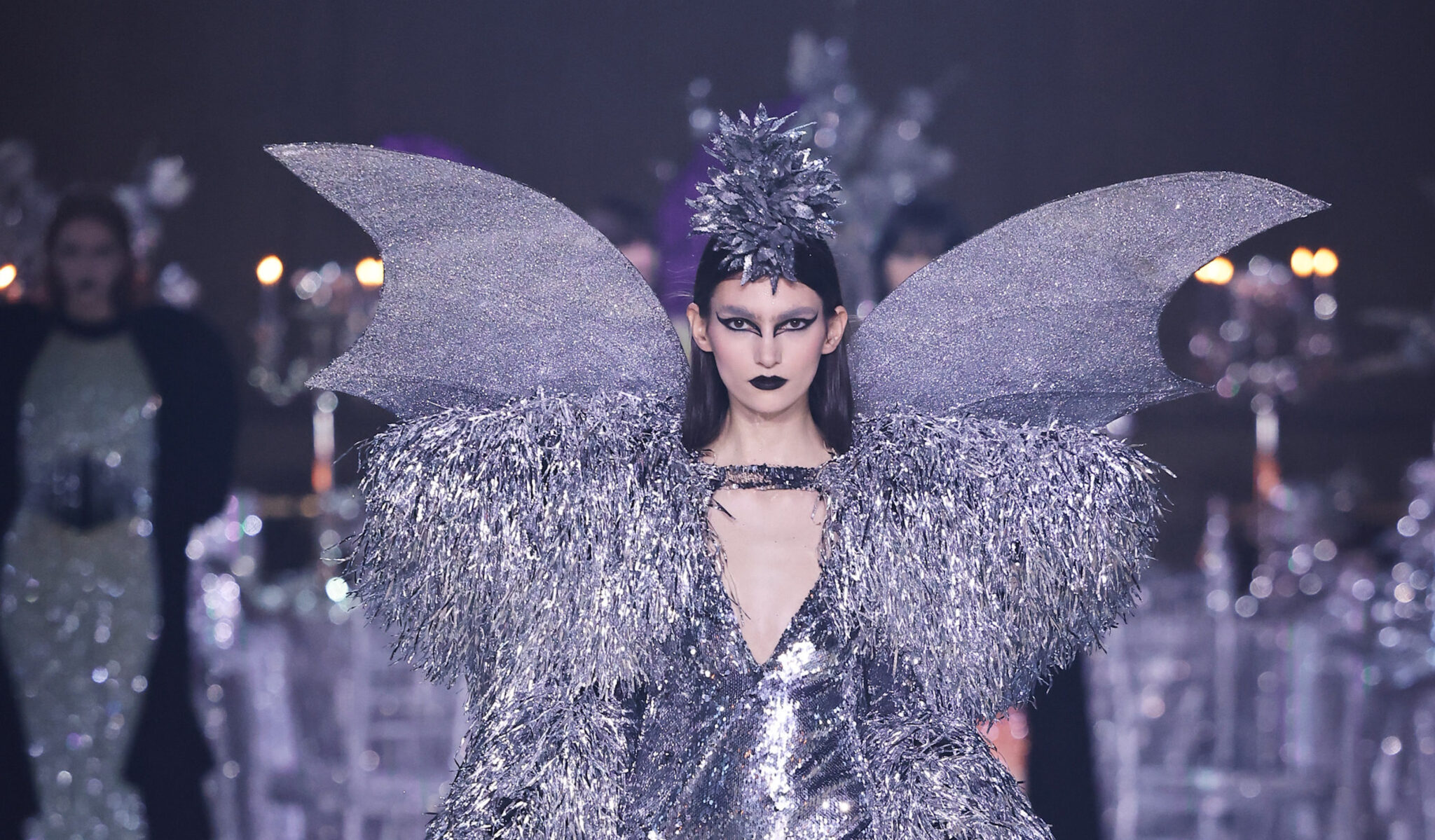 Storming through Gotham the Goth Fairy is born at Rodarte - V Magazine