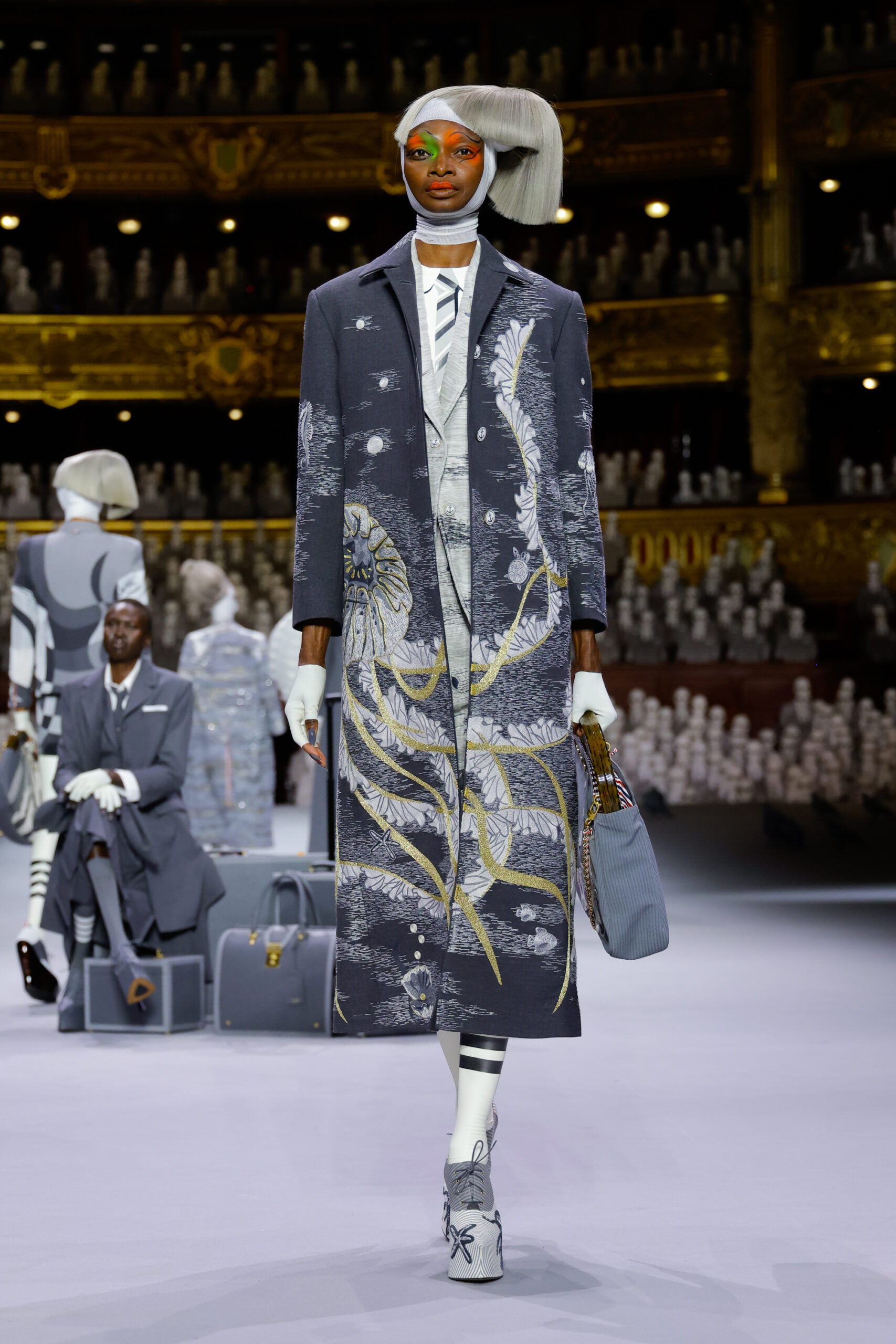 Thom Browne Makes His Haute Couture Debut With Co-Ed Collection - V ...