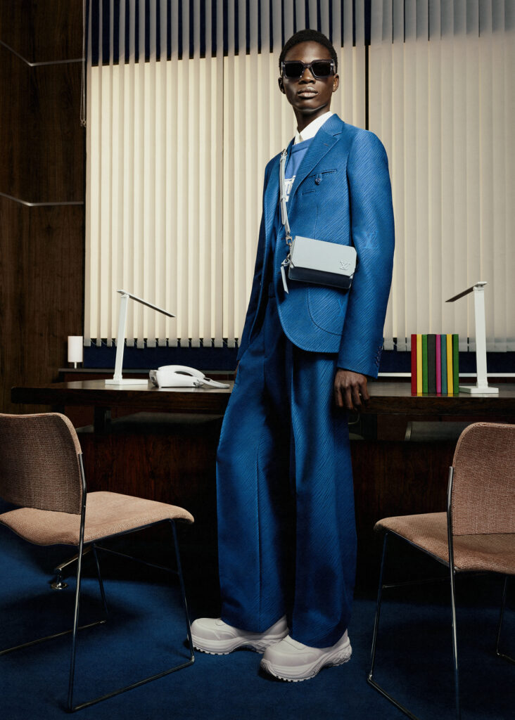 Louis Vuitton Ready to Wear Menswear Paris A W Shirtless male