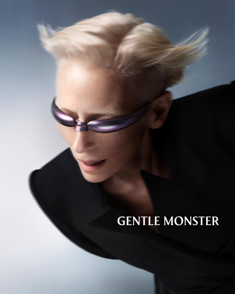 Tilda Swinton Introduces Gentle Monster's 2025 'BOLD' Collection