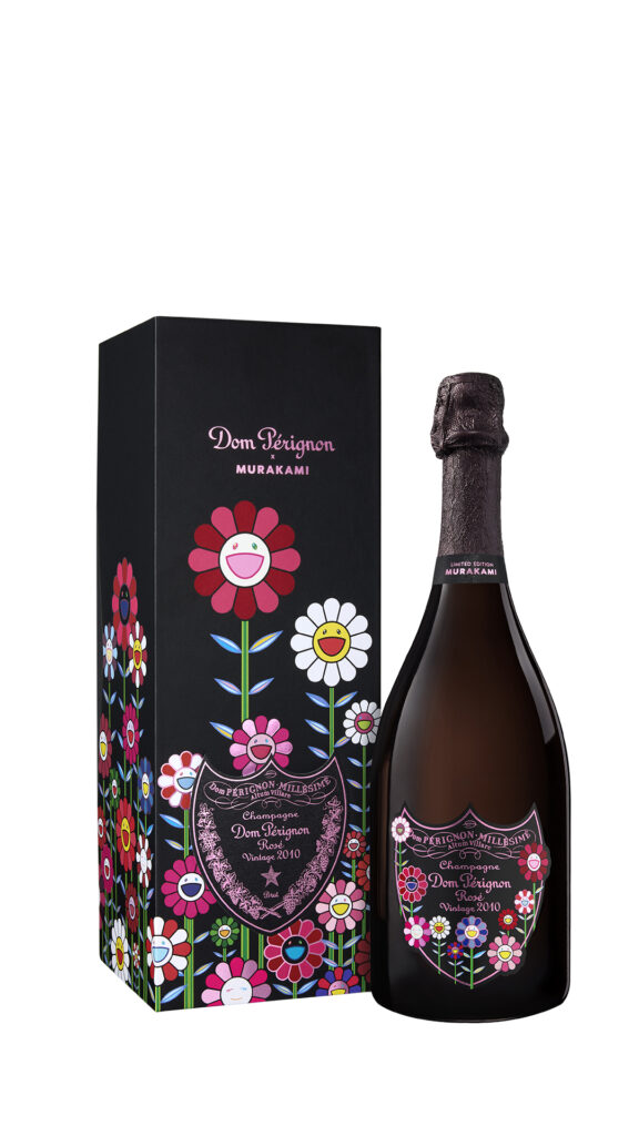 Dom Pérignon Blossoms With the Flowers of Murakami's Latest Work