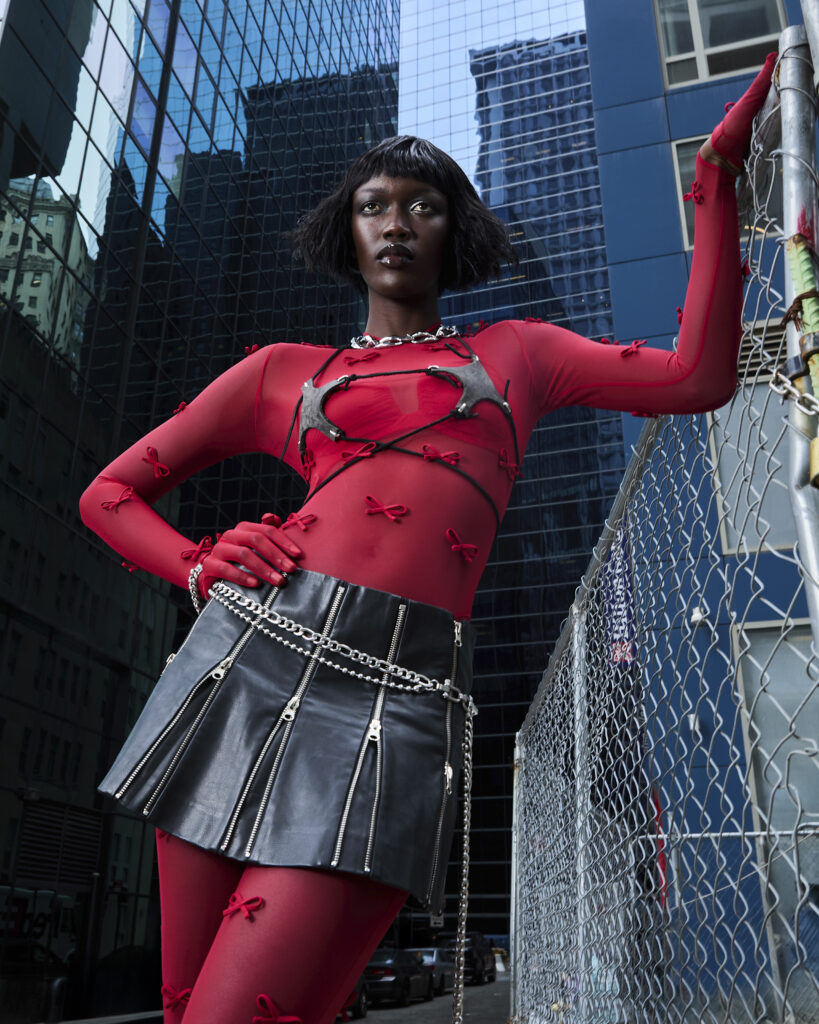 BALENCIAGA Women Mid Skirts 814343TRV97 6400 RED Balenciaga BALENCIAGA Women Mid Skirts 814343TRV97 6400 RED Balenciaga